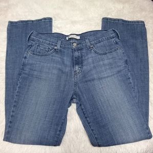 Levi's 515 Boot Cut Embelished Denim Jeans Size 10
